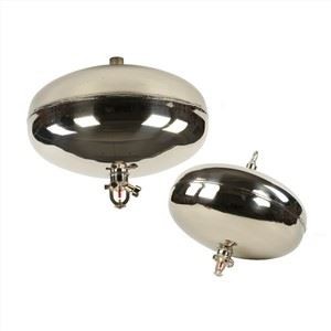 Autoophængte pulverbrandslukkere Rustfri stålcylinder fra producenten